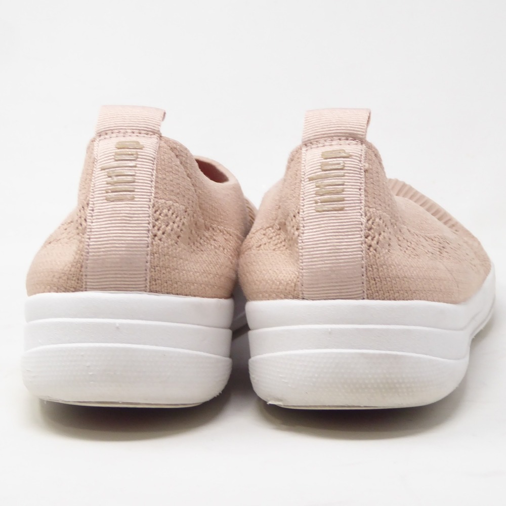 FitFlop Womens Uberknit Ballerina Shoes Pink Slip On Sneakers 10 - Picture 6 of 10